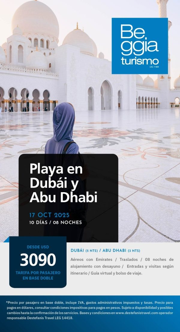 Playa en Dubái y Abu Dhabi - Imagen 2